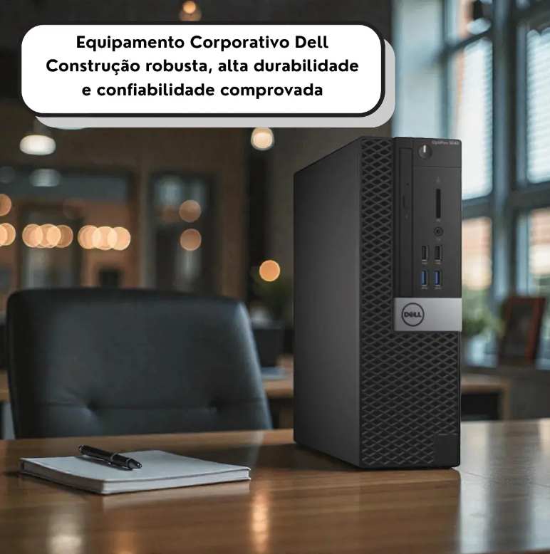 Dell Optiplex 3040 sff Intel Core i3 6ª Seminovo | 4GB RAM | HD 500 | HDMI | 4 USB's 3.0 | Windows Pro + Office - Imagem 5